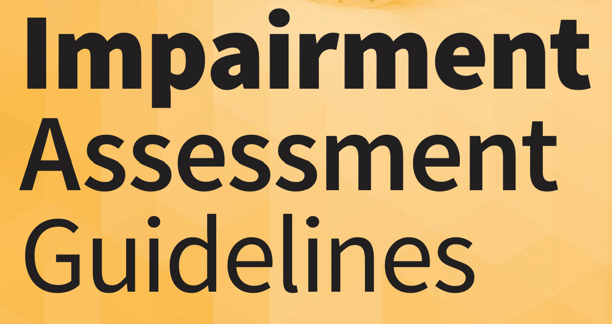 Impairment Assessment Guidelines Third Edition
